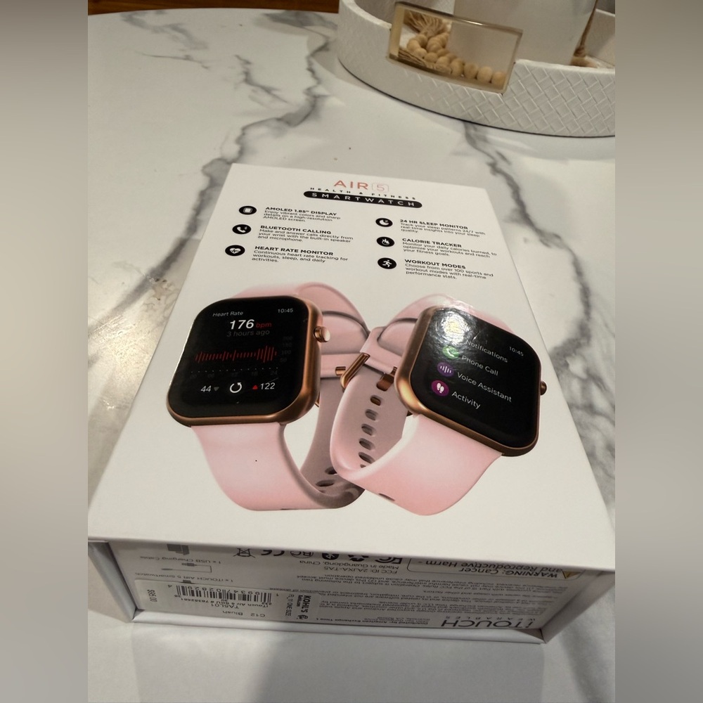 Smartwatch - Elegant Pink and Gold